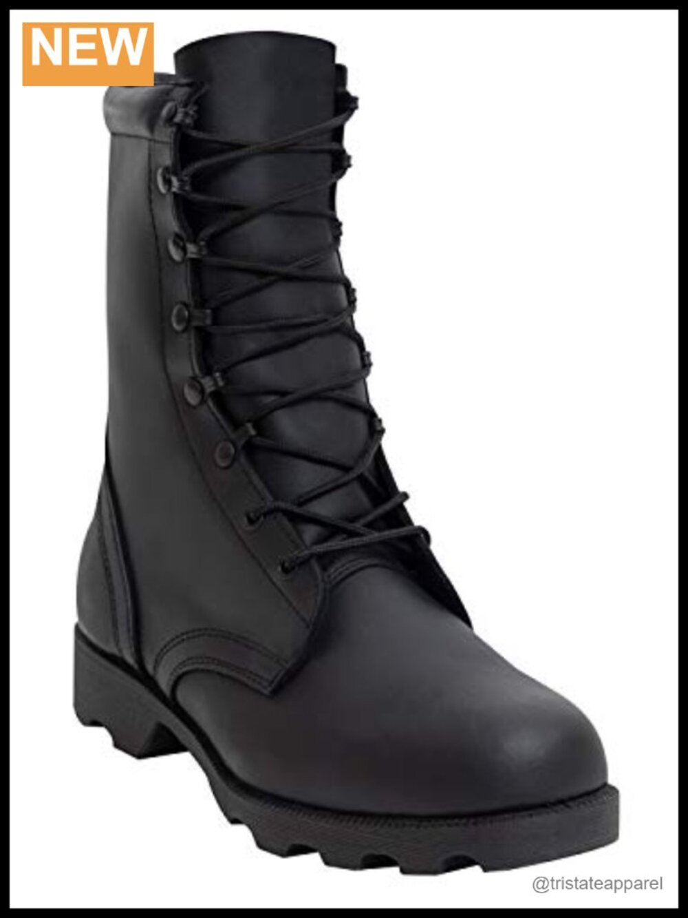 Speedlace Tactical Boots Leather Combat Boots - Military Style